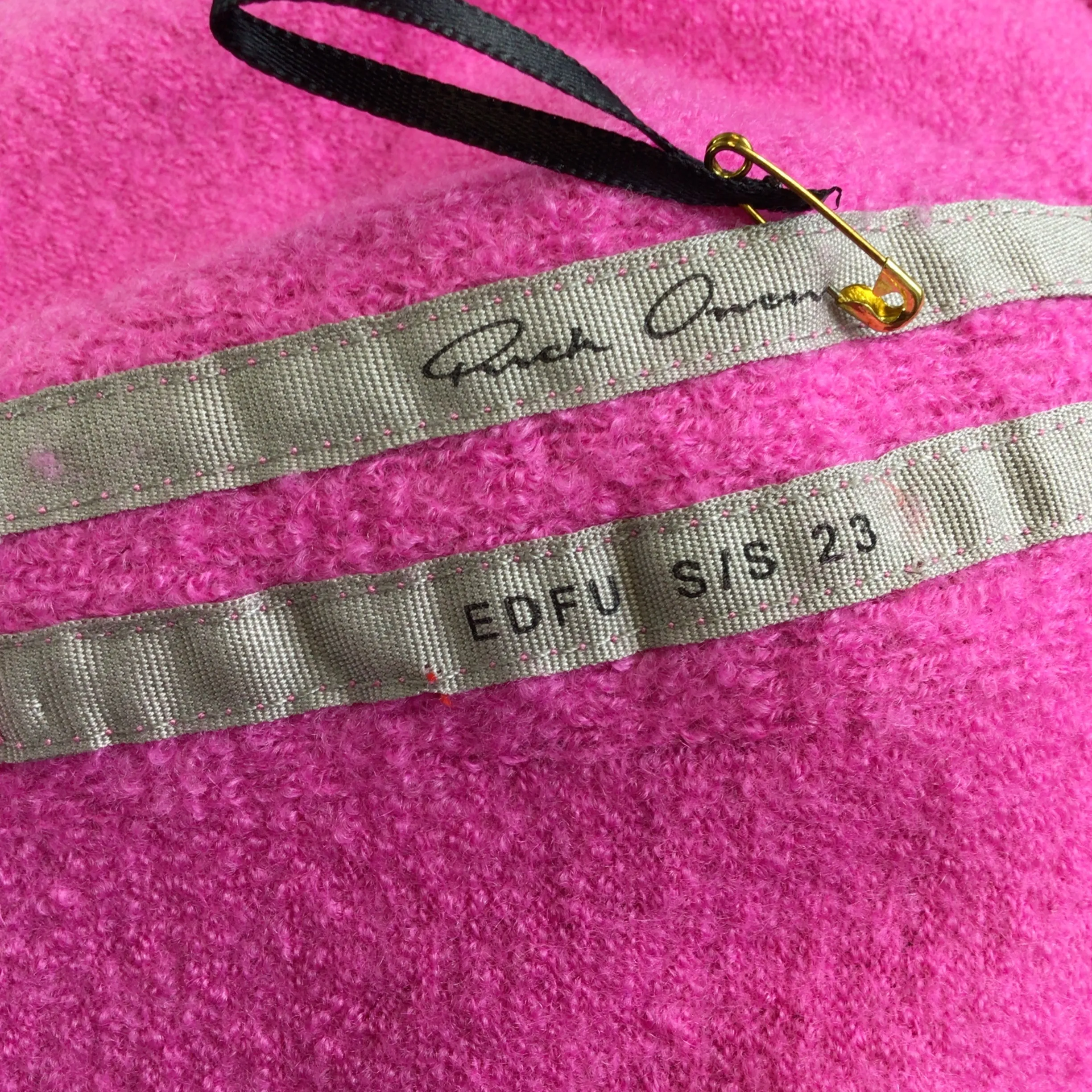 Rick Owens Hot Pink Hooded Zip-Front Cashmere Knit Sweater