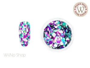 Round Dots Mix Glitter (RM09)