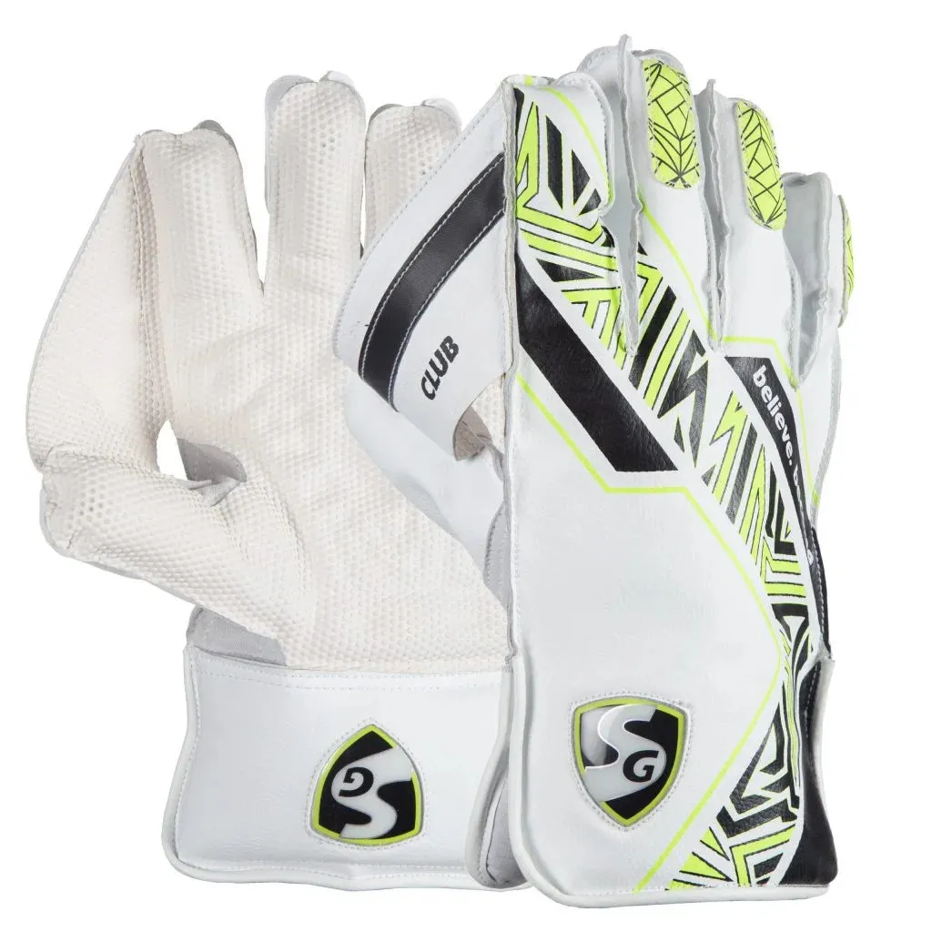 SG Club Wicket Keeping Gloves (Multi-Color)