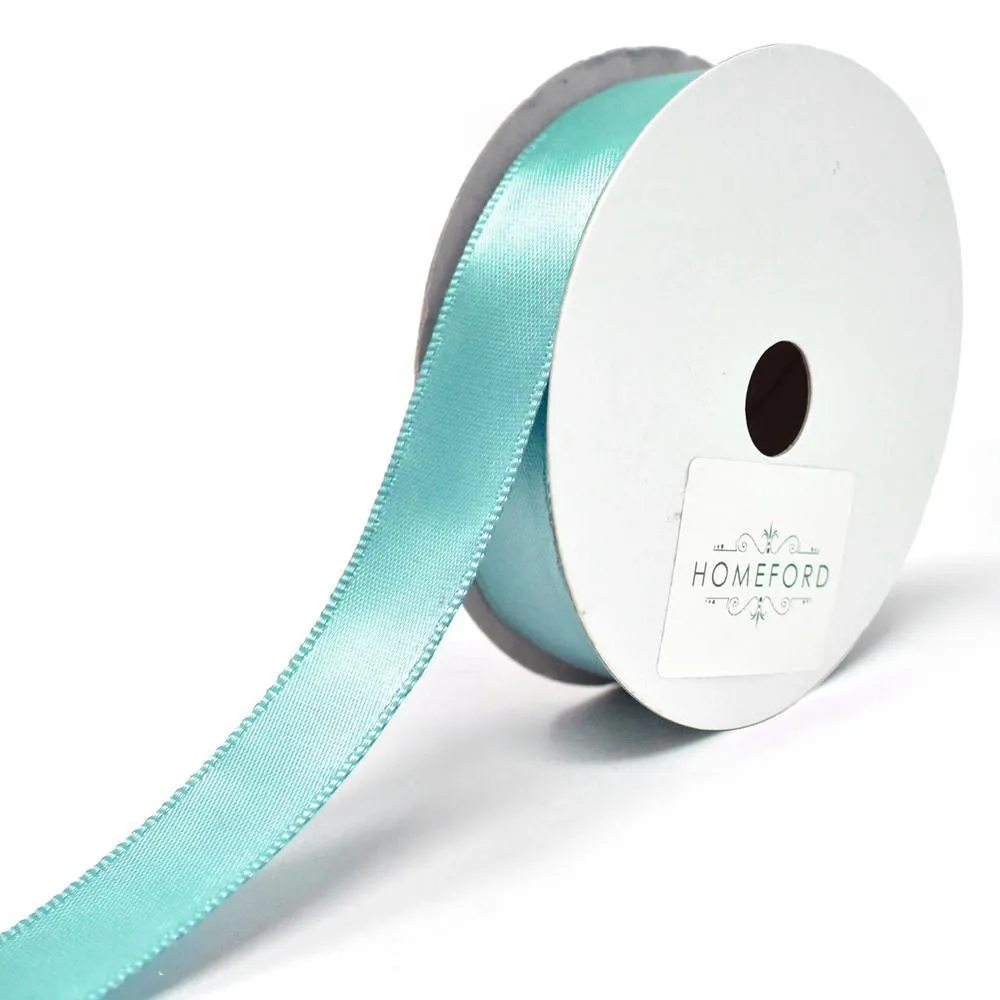 Single Faced Wired Edge Satin Ribbon, 5/8-inch, 10-yard