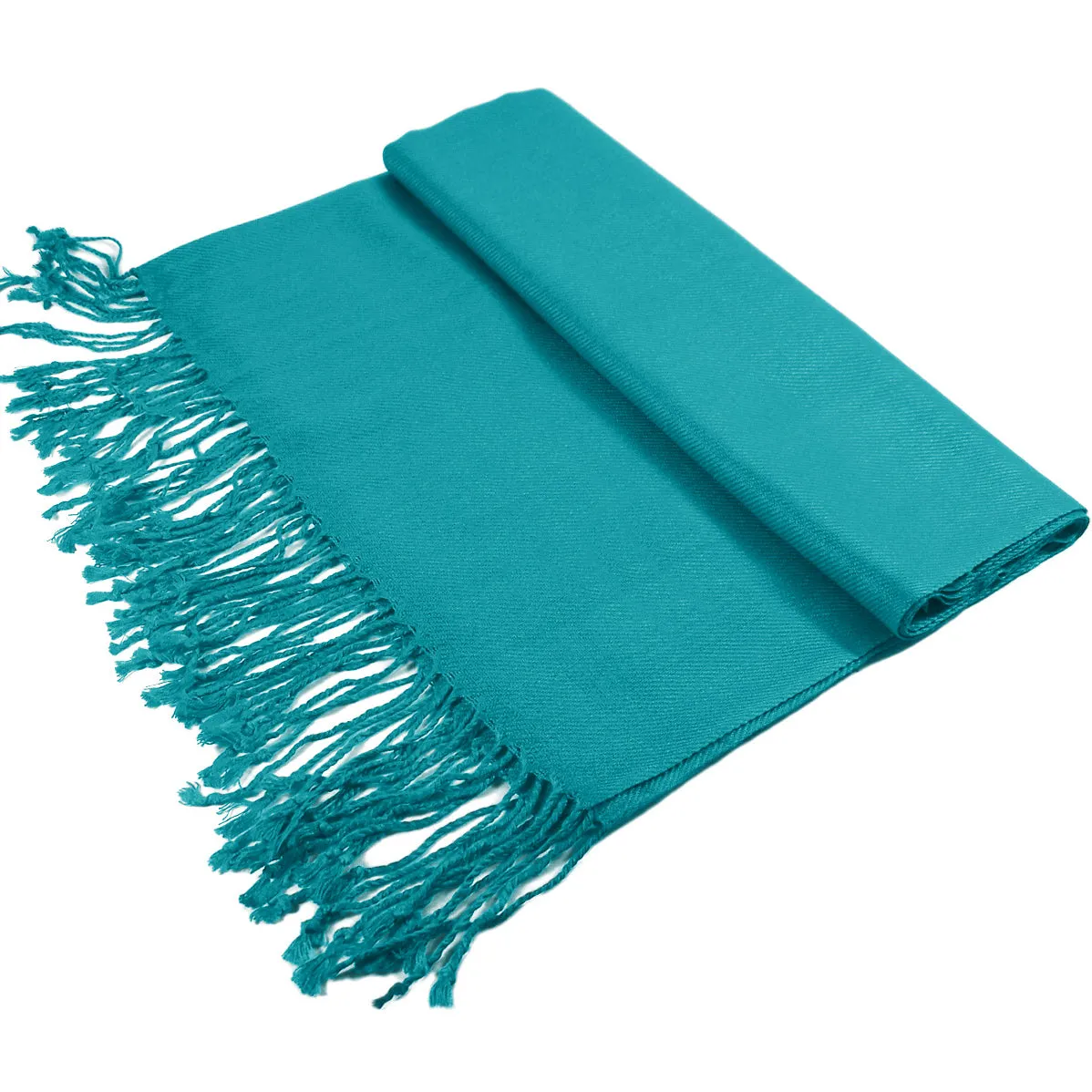 Solid Teal Pashmina Scarves