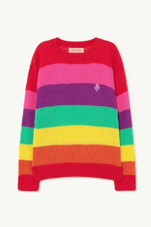 The Animals Observatory Bull Stripe Kids Sweater