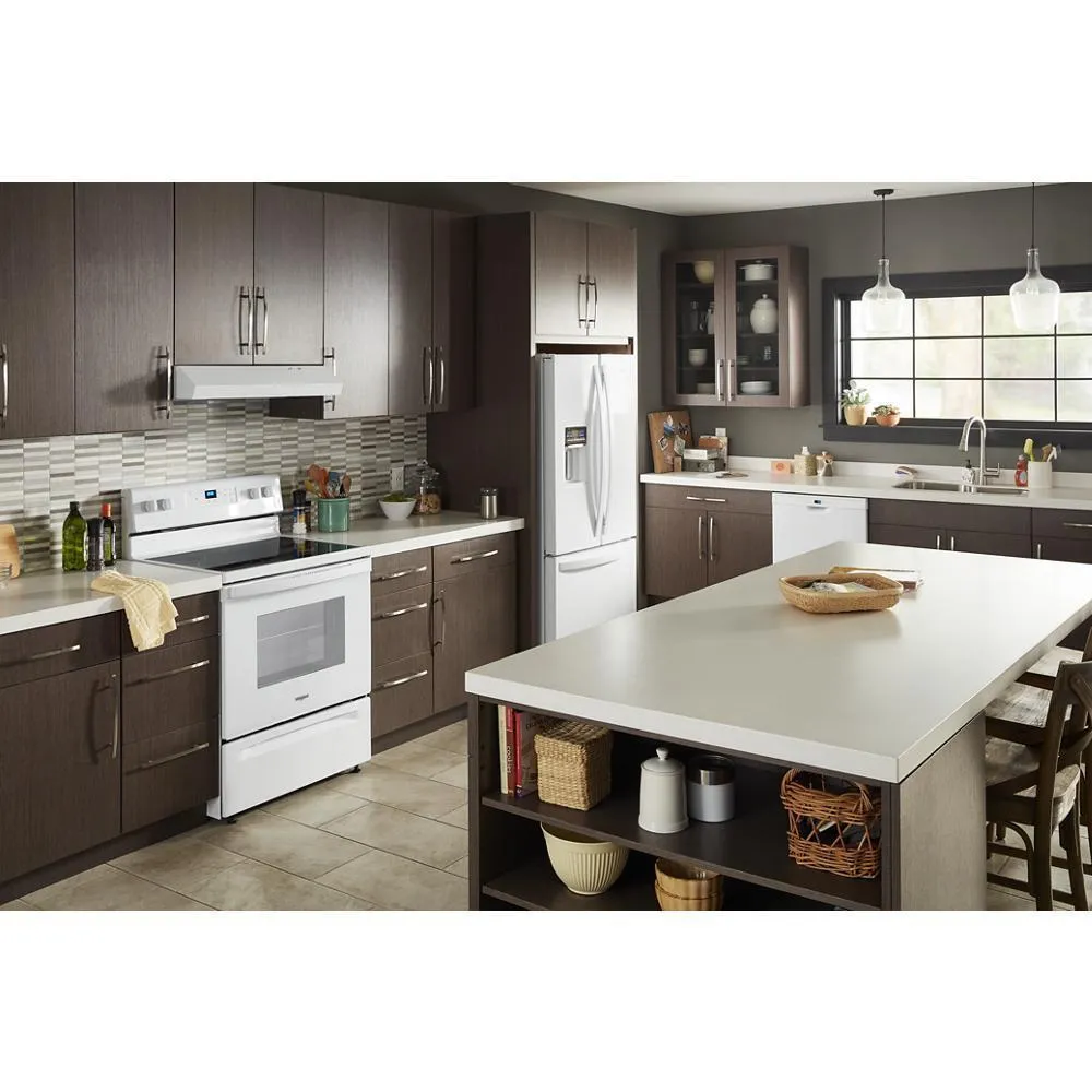 Whirlpool 5.3 cu. ft. Electric Range with Keep Warm Setting.